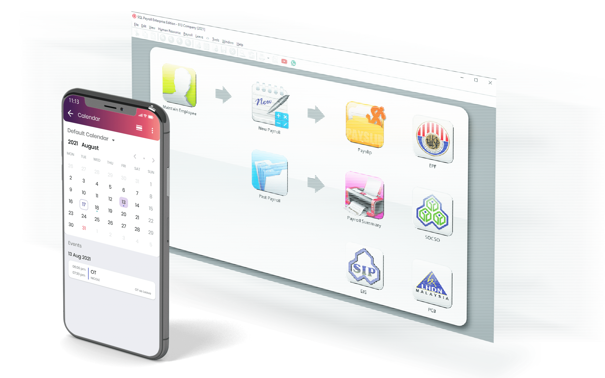 SQL eLeave – E Stream MSC